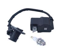PNESHGTT Bobine d'allumage Compatible avec tronçonneuse MS171 MS181 MS211 MS271C MS291 MS291C MS341 MS361 1141 400 1303