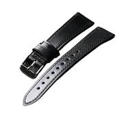 PNESHGTT Bracelet compatible avec tête en cuir italien tanné végétal fait main, style rétro, 18, 19, 20, 21 et 22 mm, haut de gamme, à dégagement rapide(D Silver Buckle,20mm)