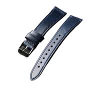 PNESHGTT Bracelet compatible avec tête en cuir italien tanné végétal fait main, style rétro, 18, 19, 20, 21 et 22 mm, haut de gamme, à dégagement rapide(C Silver Buckle,22mm)