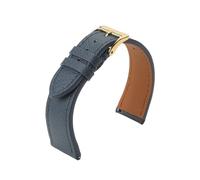 PNESHGTT Bracelet de montre classique 18 mm, 20, 22, à dégagement rapide, en cuir Saffiano, accessoire compatible avec les montres for hommes(Blue 3,18mm)