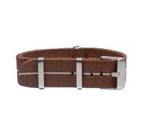 PNESHGTT Bracelet de montre élastique en nylon compatible avec les sacs parachute des troupes françaises bleus/rouges 20 mm et 22(20,22mm)