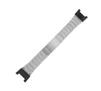 PNESHGTT Bracelet de montre en alliage titane, Compatible avec Casio Mudmaster GWG-B1000, bracelet modifié troisième génération for hommes, noir(Silver)