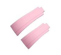 PNESHGTT Bracelet de montre en caoutchouc fluoré FKM coloré, 18mm, Compatible avec le bracelet Yacht-Master 37mm, accessoires for femmes 268655(Pink,60X60mm)