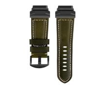 PNESHGTT Bracelet de montre en cuir Compatible avec CASIO GBD-H1000 3475, série Cat Man, remplacement(Y01 green)