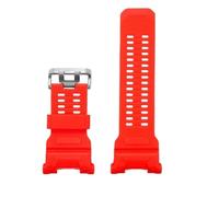 PNESHGTT Bracelet de montre en Silicone amélioré, Compatible avec Casio 3554 Cat Man, trois chaînes représentatives, ceinture résine GPR-H1000(Color 04)