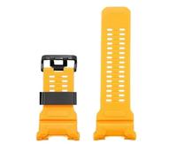 PNESHGTT Bracelet de montre en Silicone Compatible avec Casio 3554 Cat Man, trois chaînes représentatives, ceinture résine GPR-H1000(B-yellow black)