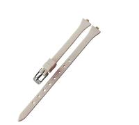 PNESHGTT Bracelet de montre en silicone compatible avec CK K4u236/K4u231, étanche, doux et confortable, for femme, 3 mm(Beige-Steel)