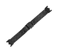 PNESHGTT Bracelet de montre modifié Compatible avec Casio 5678 GWG-2000-1A GWG-2040FR, en acier inoxydable, pièces bracelet étanches(3124-Black)