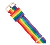 PNESHGTT Bracelet de montre unisexe en nylon, or rose et argent, disponible 14 mm, 16, 18, 20 22, compatible avec les montres Daniel Wellington(100-Rose gold,18mm)