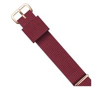 PNESHGTT Bracelet de montre unisexe en nylon, or rose et argent, disponible 14 mm, 16, 18, 20 22, compatible avec les montres Daniel Wellington(06-Rose gold,20mm)