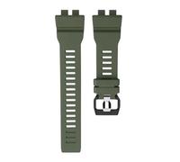 PNESHGTT Bracelet de remplacement Compatible avec la série Casio GBA-800 GBD-800, bracelet montre en résine Silicone for hommes, accessoire étanche(Army green)