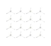 PNESHGTT Brosse latérale for aspirateur Robot Compatible avec Les Accessoires L10s Ultra compatibles pièces de Rechange Triangle Nettoyage ménager(16 pcs)