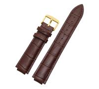 PNESHGTT Compatible avec la série Louis Vuitton Tambour Q1121, bracelet de montre dédié for hommes et femmes Q114k en cuir, compatible les montres LV à ouverture surélevée(Black Gray,12x21mm)