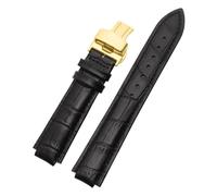 PNESHGTT Compatible avec la série Louis Vuitton Tambour Q1121, bracelet de montre dédié for hommes et femmes Q114k en cuir, compatible les montres LV à ouverture surélevée(Coal Black,10x18mm)