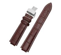 PNESHGTT Compatible avec la série Louis Vuitton Tambour Q1121, bracelet de montre dédié for hommes et femmes Q114k en cuir, compatible les montres LV à ouverture surélevée(Blue,10x18mm)