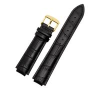 PNESHGTT Compatible avec la série Louis Vuitton Tambour Q1121, bracelet de montre dédié for hommes et femmes Q114k en cuir, compatible les montres LV à ouverture surélevée(Blue White,12x21mm)