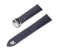PNESHGTT Compatible avec le bracelet de montre en Nylon, substitut Cartier London Key, boucle pliante, Collection, accessoires for hommes et femmes, 20mm(Black ash silver,17)