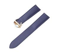 PNESHGTT Compatible avec le bracelet de montre en Nylon, substitut Cartier London Key, boucle pliante, Collection, accessoires for hommes et femmes, 20mm(Royal blue gold,16)