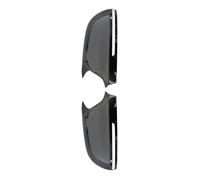 PNESHGTT Compatible avec le couvercle de rétroviseur latéral, la coque de boîtier de rétroviseur arrière, la garniture de coque de boîtier de rétroviseur arrière noir-A08Q