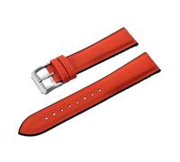 PNESHGTT Compatible avec les bracelets de montre en toile voile 18/19/20/21/22 mm, caoutchouc silicone, nylon, à dégagement rapide, universels(Orange,21mm)