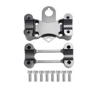 PNESHGTT Compatible avec Les Kits de rehausse et de Serrage de Guidon, Conversion de Guidon, Support de déplacement arrière Compatible avec Yamaha Banshee YFZ350 YFZ 350 1987-2006(Gray)