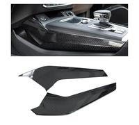 PNESHGTT Garniture de Panneau de Levier de Vitesse latéral en Fibre de Carbone ABS, Compatible avec Audi Q5 2018-2023, Conduite à Gauche, Accessoires de décoration