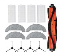 PNESHGTT Kit de pièces Rechange A65T Compatible avec IMOU RV1 Pro, aspirateur Robot Max, Brosse latérale Principale, Filtre Hepa, Tissu vadrouille