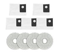 PNESHGTT Kit de Sacs à poussière compatibles avec aspirateur Robot Eureka J15 Max Ultra, pièces et Accessoires