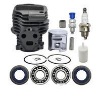PNESHGTT Kits de Pistons Cylindre 51 mm compatibles avec Les découpeuses Husvarna Partner K750 K760 K770 (références: 581476103, 581476102, 520757304 et 520757303)