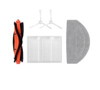 PNESHGTT Pièces de Rechange compatibles avec Les aspirateurs Robots Xiaomi E10, E12 et B112 : Brosse Principale, Filtre HEPA, Chiffons Nettoyage(Plum)