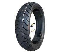 Pneu 100/70-12 4PR 42J for moto deux-roues | Pneu sans chambre à air 100/70-12 for roues avant et arrière | Pneu de route à faible traînée, résistant à l'usure et antidérapant. Charge maximale: 150kg.