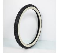 Pneu 2.25-19 Continental KKS10 Flanc blanc 2 1/4-19 41B pour mobylette