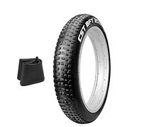 Pneu 20 X 4.0 + Chambre à air pour Fat Bike E-Bike Caoutchouc 20" Pneus Couvre Roues Fat Vélo Électrique