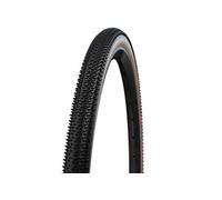SCHWALBE G-One R Folding Tyre 28x1.70" Evo Super Race V-Guard TLE Addix Race, noir/beige 45-622 | 28x1,70" 2022 Pneus Tubeless
