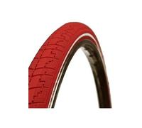 Dutch Perfect Colored 700c X 38 Rigid Urban Tyre Rouge 700C x 38 Red