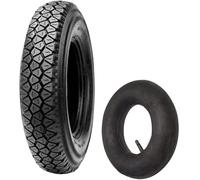 Pneu 4.00-12 8 PR + Chambre Caoutchouc Deestone Avant D 810 Renforcé X Ape Car Piaggio TM 703 APE 602