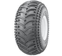 Pneu à crampons 25x13.00-9 P308 pour quad ou remorque, monté sur une jante à 4 t