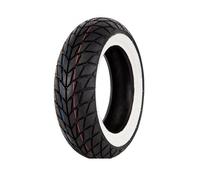 Pneu À Flanc Blanc 130/70-12 Mitas Mc-20 Monsum Tl 62p Pour Moto Scooter 573176