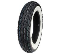 Pneu à flancs blancs 90/90-10 K418 4PR 50J