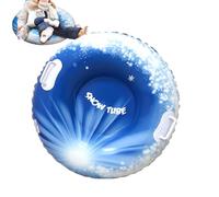 Pneu à Neige Gonflable, Luge Gonflable avec poignées, Tuyau à Neige Gonflable en PVC, Pneu de Luge pour Adultes et, Sports d'hiver, Patinage en Plein air