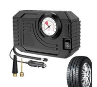 Pneu Air Compresseur - Steel Casing Pump, Mini Electric Inflator | 90PSI Fast-Inflating Portable Design avec affichage numérique, outil pneumatique polyvalent pour voiture SUV Bike Motorbike