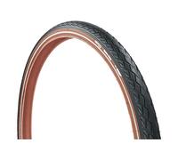 Pneu Anti Crevaison Dresco Metro Elite 28 x 1.75 (47-622) Noir/Marron Réfléchissant