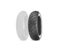 Pneu arri re flancs blancs Shinko SR777 HD - 130/90B16 73H