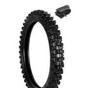 Pneu 60/100-14 + chambre à air pneumatique avant cheville enduro 30 N minicross caoutchouc moto
