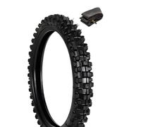 Pneu 60/100-14 + chambre à air pneumatique avant cheville enduro 30 N minicross caoutchouc moto