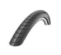 Schwalbe Big Apple Hs 430 Raceguard 26´´ X 2.00 Rigid Urban Tyre Noir 26´´ x 2.00 Black Reflex