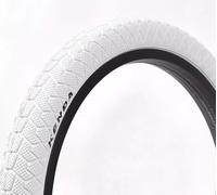 Pneu BMX KENDA 20" x 1.95, Blanc - 610g, pour Freestyle & Street