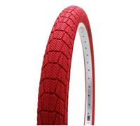 Pneu BMX Kenda Slick Tr (50-406) - P2R - Rouge - 20"" x 1,95 mm - Idéal pour le freestyle