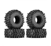 Pneu Caoutchouc RC Compatible avec Axial pour SCX10 90046 AXI03007 pour TRX4 RBX10M 1/10 Pièces De Mise À Niveau pour Chenilles RC Pneus De Roue 1.9 118 X 45 Mm