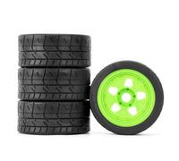 Pneu Caoutchouc RC pour ARRMA pour Infraction pour Crime pour LT18090 1/7 RC Simulation Modèle Accessoires Pneus Run-Flat 4pcs